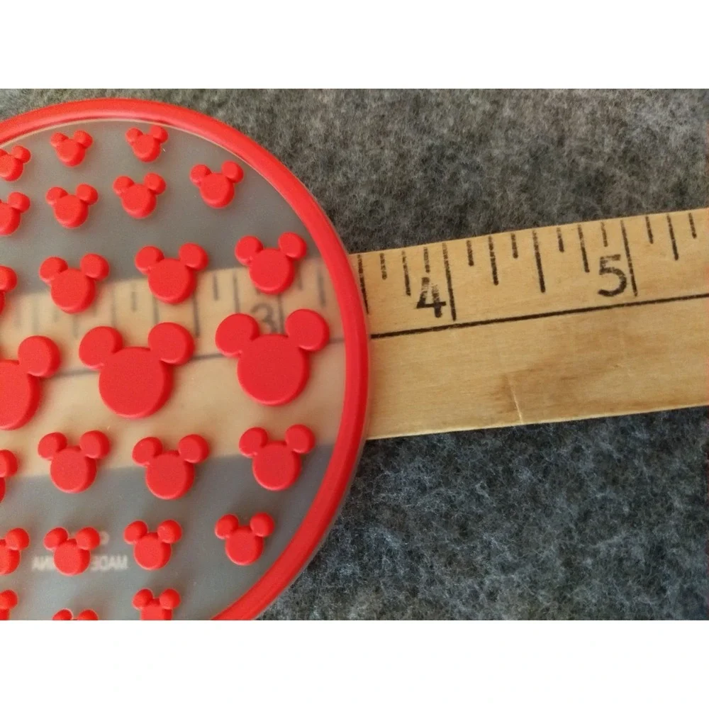 DISNEY Mickey Mouse Silicone Coasters‎ Lot of 5 Mickey Ears 3 Colors Stackable